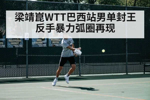 梁靖崑WTT巴西站男单封王 反手暴力弧圈再现
